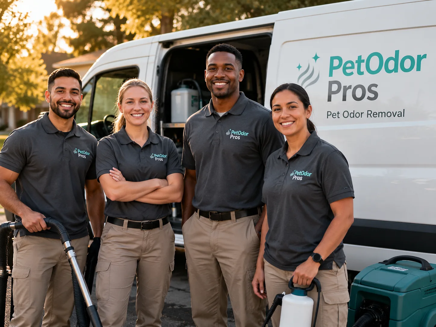 Pet Odor Removal team serving Homer, LA
